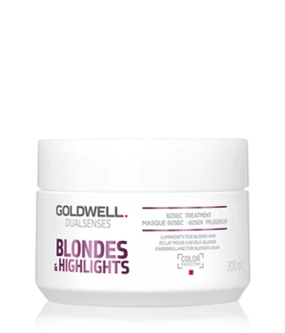 Goldwell Dualsenses Blondes & Highlights 60 Sek Treatment Haarmasker 200 ml