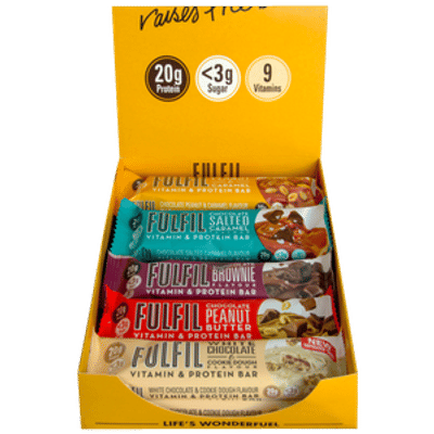 Fulfil Nutrition Vitamin & Protein Bar Mix Box - 10 repen