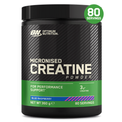 Optimum Nutrition Creatine (Micronized) Blue Raspberry - 80 scoops