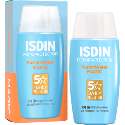 ISDIN Fotoprotector Fusion Water Magic Zonnebrand Gezicht SPF50 50 ML