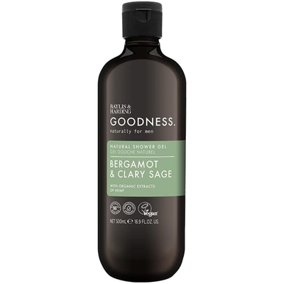 Baylis&Harding Baylis&Harding - Goodness Men Bergamot&Clary Sage showergel 500 ml