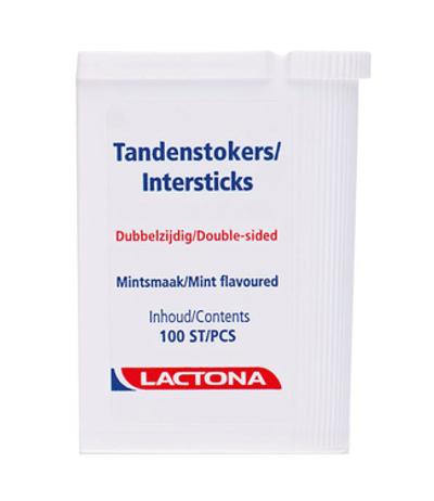 Lactona Tandenstokers - 100 stuks