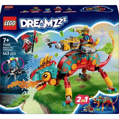 LEGO® DREAMZZZ 71492 Mateos vuurkameleon