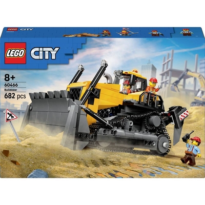LEGO® CITY 60466 Gele bulldozer