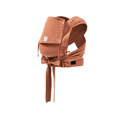Stokke Limas Draagzak, Terracotta - Versie 2023 (OCS) - Draagzak voor pasgeborenen met halve gesp - Drie draagopties - Veilig vanaf de geboorte en tot 15 kg