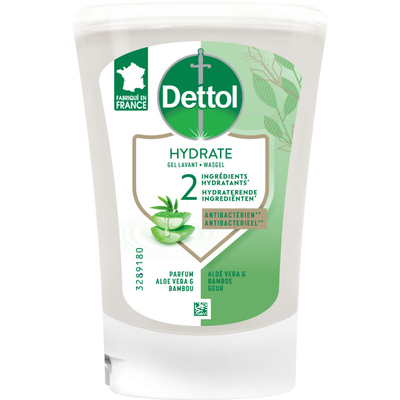 Dettol No-touch aloë vera & bamboe navulling Vloeibare zeep 250 ml