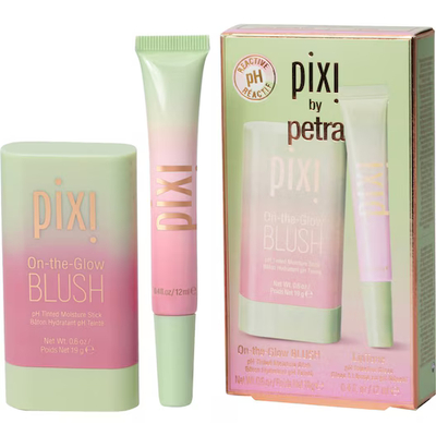 Pixi Make-up gezicht Set PH reactieve rouge en lipgloss voor op de gloed sets Dames