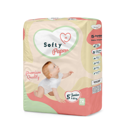 Softy Paper  luiers maat 5 - 72 stuks
