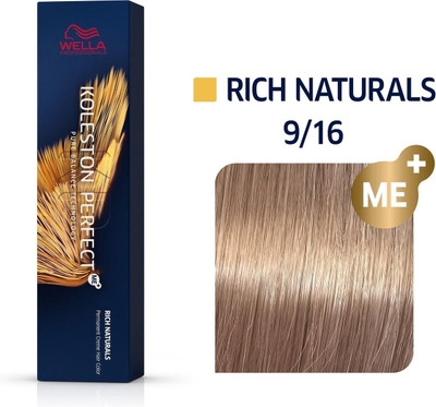 Wella Professionals Koleston Perfect Me+ - Haarverf - 9/16 Rich Naturals - 60ml
