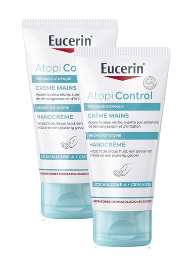 Eucerin Atopi Control Handcrème Duoverpakking 2x75 ml