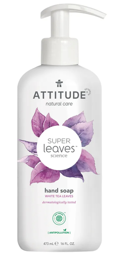 Attitude Super Leaves Handzeep White Tea Leaves 473 ml