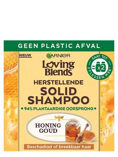 Garnier Loving Blends Honing Goud Shampoo Bar 60 ml