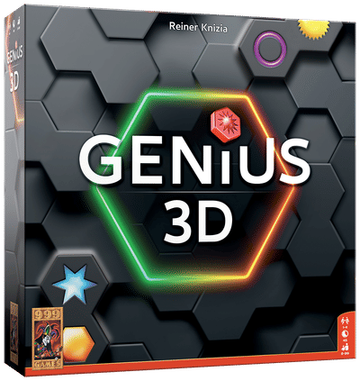 999 Games Genius 3D – Abstract 3D tegellegspel van 999 Games