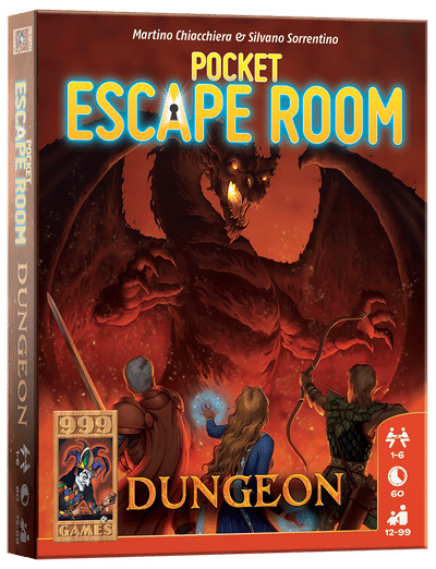 999 Games Pocket Escape Room: Dungeon – Coöperatief escape room spel van 999 Games