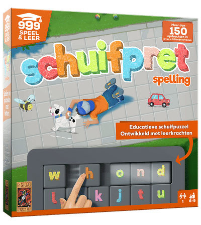 999 Games Schuifpret Spelling – Educatief taalspel van 999 Games