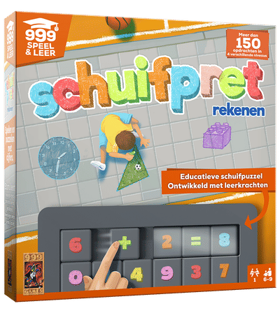 999 Games Schuifpret Rekenen – Educatief rekenbordspel van 999 Games