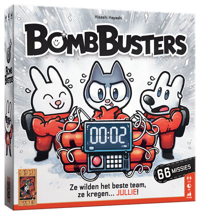 999 Games Bomb Busters – Coöperatief deductiespel van 999 Games