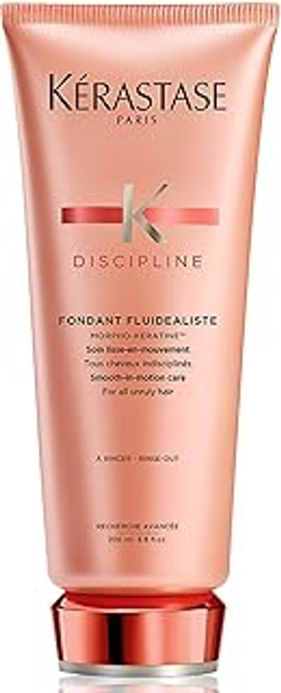 Kérastase Discipline, Fondant Fluidéaliste, Gladmakende Anti-Pluis Conditioner, Voor Weerbarstig en Onhandelbaar Haar, 200ml