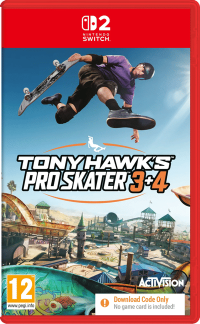 Tony Hawk's Pro Skater 3+4 (Code in a Box) Nintendo Switch 2