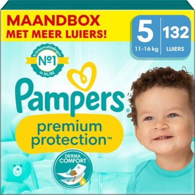 Pampers Premium Protection  luiers maat 5 - 132 stuks