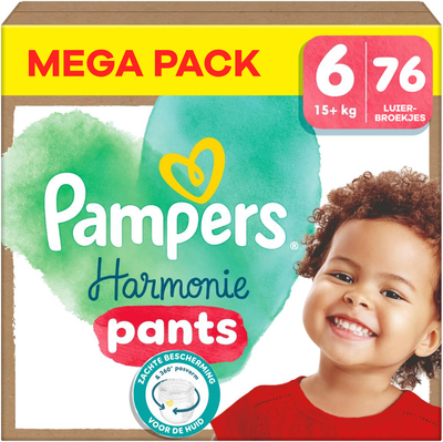 Pampers Harmonie Pants  luierbroekjes maat 6 - 76 stuks