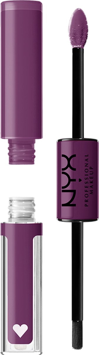 Nyx Professional Makeup Shine Loud High Shine Lip Color - Shake Things Up - Glanzende Vloeibare Lippenstift - Paars
