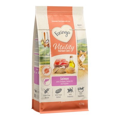 6.5kg Adult Classic  Hairball Care - Zalm Feringa Kattenvoer - kattenbrokken