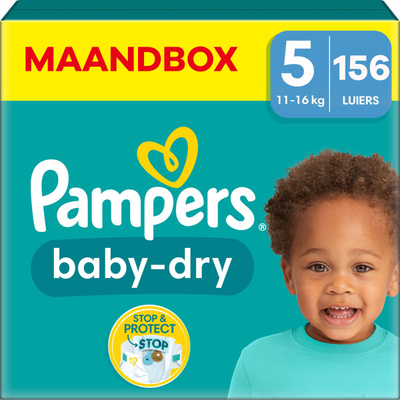 Pampers Baby Dry  luiers maat 5 - 156 stuks