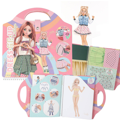 Depesche - TOPModel Dress Me Up Collage Book - kleurboek