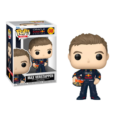 Pop Racing: Max Verstappen with Helmet Funko Pop #08