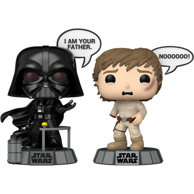 Star Wars Darth Vader & Luke Skywalker (Set van 2) vinylfiguren Funko Pop! standaard Unisex