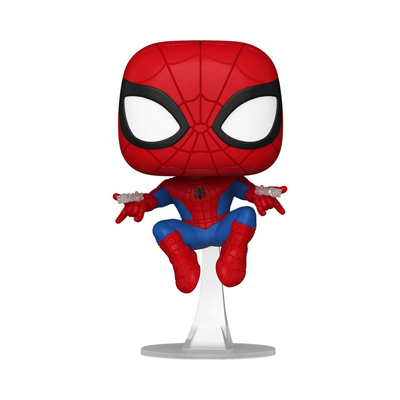 Funko Pop! figuur Marvel Spider-Man met webaanval