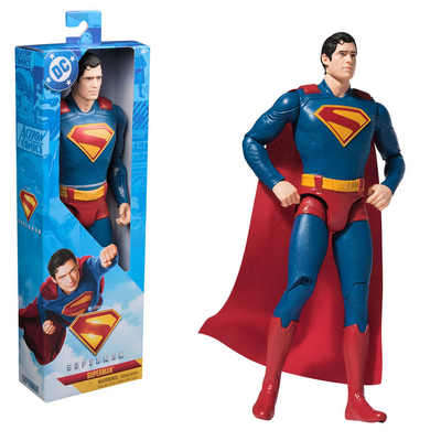 DC Comics, Superman superhelden actiefiguur van 30 cm, kinderspeelgoed, fantasiespel