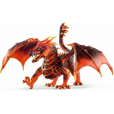 schleich ELDRADOR CREATURES - Lava Draak - Kinderspeelgoed - Speelfiguur met Levensechte Details