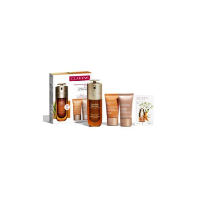 Clarins Set - Double serum Eye + Anti-Ageing Extra-Firming Energy-crème