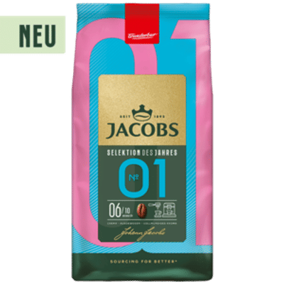 Jacobs koffie Jacobs Barista Selektion des Jahres 2025 bonen 1000 gram Koffiebonen