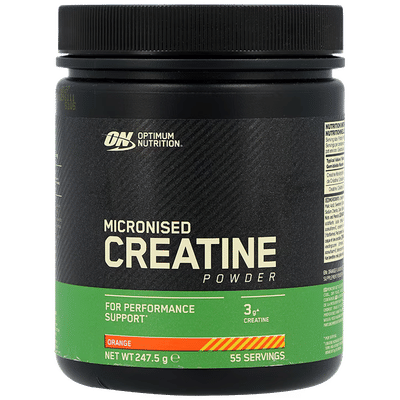 Optimum Nutrition Micronised Creatine Powder Orange - 55 scoops