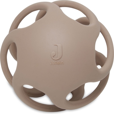 Jollein - Bijtring Bal Siliconen Ø 9,5cm - Bijtringen Baby - Biscuit