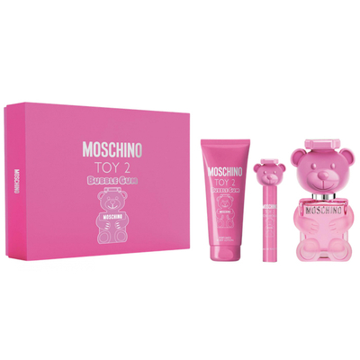 Moschino - Toy 2 Bubble Gum EDT 100 ml + EDT 10 ml tasverstuiver + Body Lotion 100 ml Geschenkset