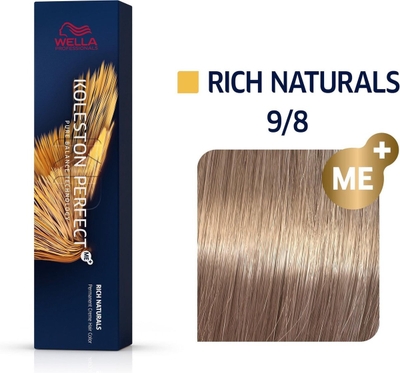 Wella Professionals Koleston Perfect Me+ - Haarverf - 9/8 Rich Naturals - 60ml