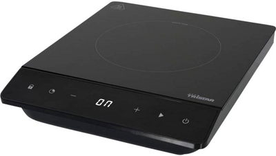 Tristar IK-6161 Luxe Inductiekookplaat – 2000W – LCD-Display – Timer tot 180 min – Veiligheidsglas - Antislip - Zwart