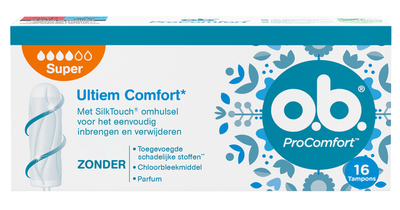 OB ProComfort Tampons Super 16ST