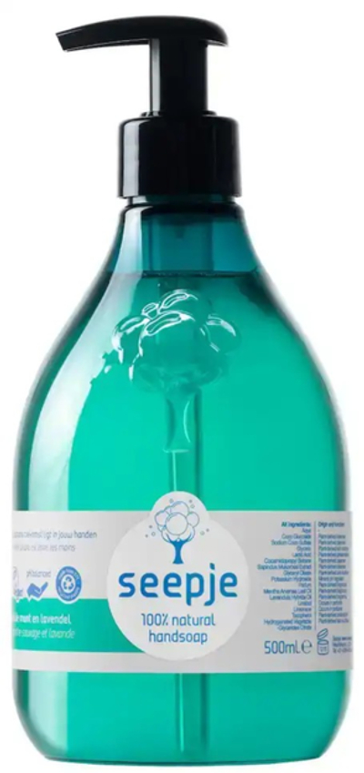 Seepje Wilde Munt en Lavendel Handzeep 500 ml