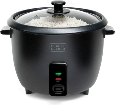 rijstkoker Black & Decker BXRC1800E Zwart 1,8 L