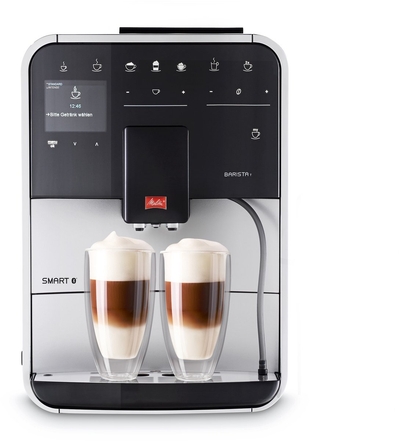 Melitta Barista Smartonline T volautomatische Espressomachine F831-101 zilver