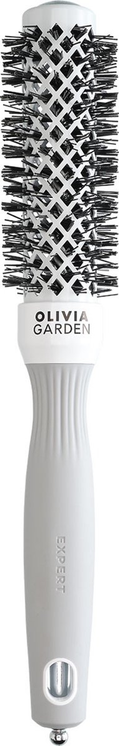 Olivia Garden - Expert Blowout Shine White & Grey - 35 mm