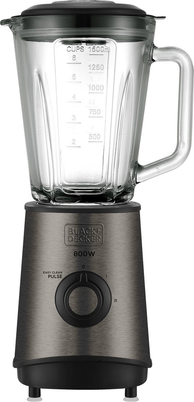 Black & Decker BXJB800E Blender - 1,5 liter - 800 Watt - Blender & Smoothie maker - Zwart