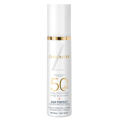 Lancaster Sun Perfect Youth Proctection Mineral Glow Cream | Rosy Tint | Zonnecrème 50 ml | SPF 50 |