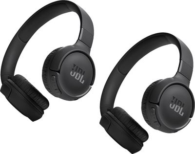 JBL Tune 520BT Duopack - Draadloze on-ear koptelefoon - Zwart