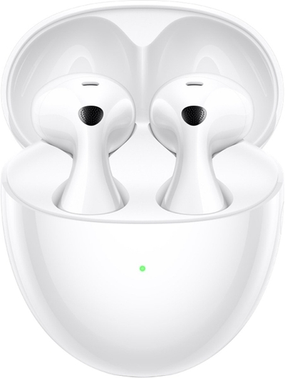 HUAWEI FreeBuds 6 Wit - Oordopjes - Dual-driver True Sound - Ooromsluitend Draagcomfort - Open-fit ANC - 36 Uur Muziek - IP54 - Verbinding voor Twee Apparaten - iOS & Android